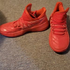 Damian Lillard 3s all red